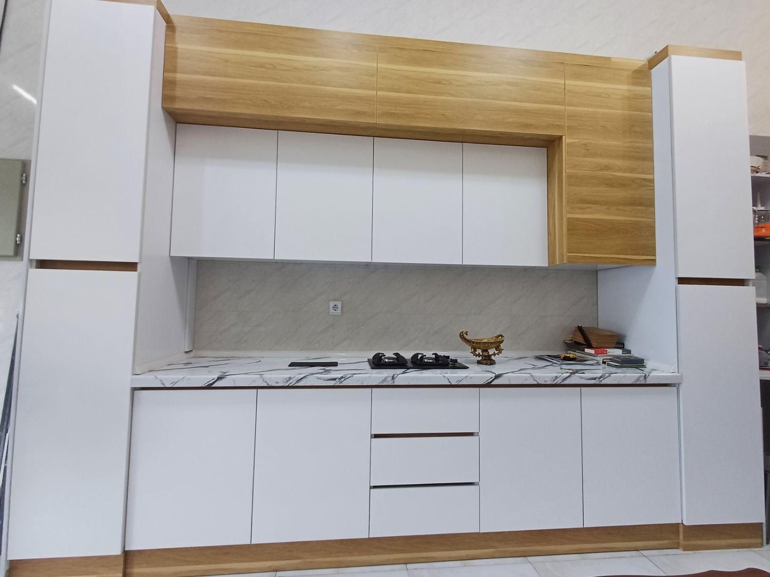 کابینت هایگلاس ترک استفاده نشده|مصالح و تجهیزات ساختمان|مبارکه, |دیوار