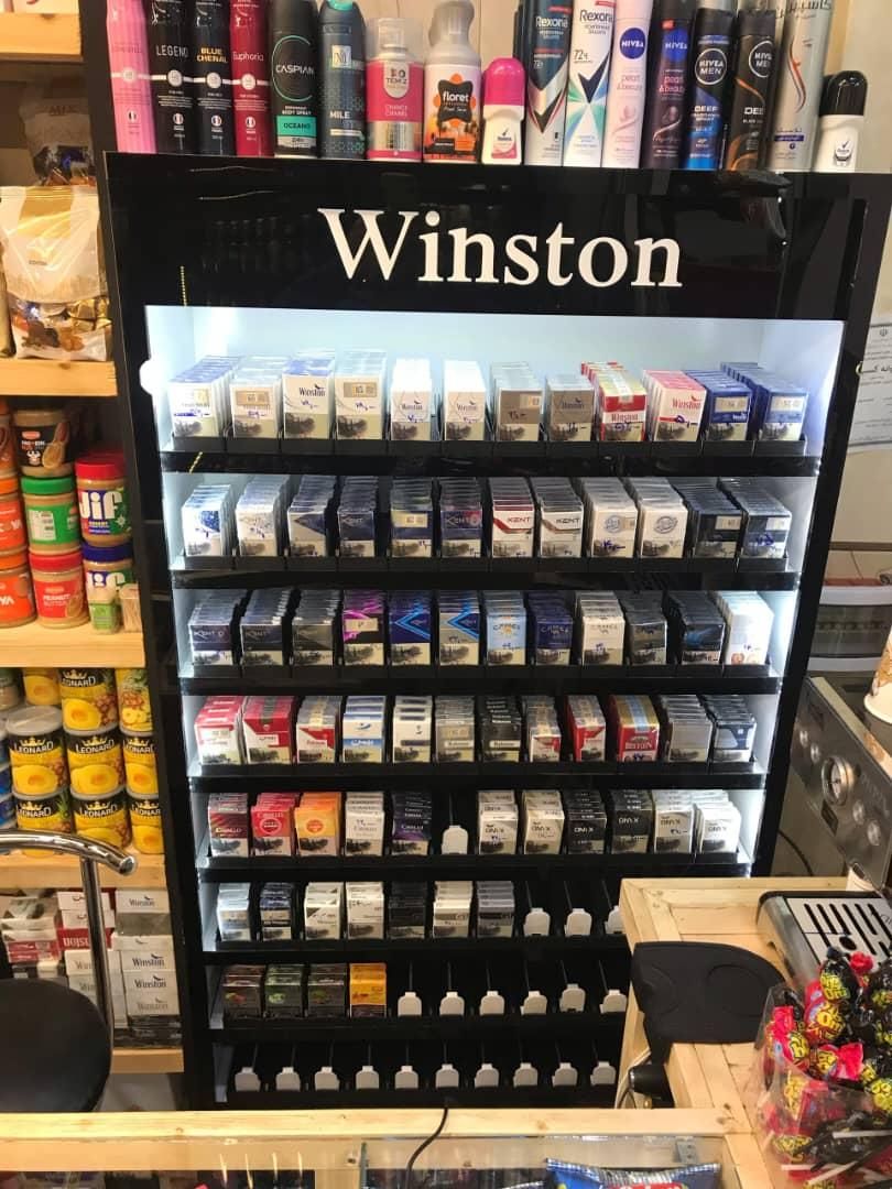 استند سیگار و تنباکو ام دی اف،(ریل فنری )|فروشگاه و مغازه|تهران, نعمت‌آباد|دیوار