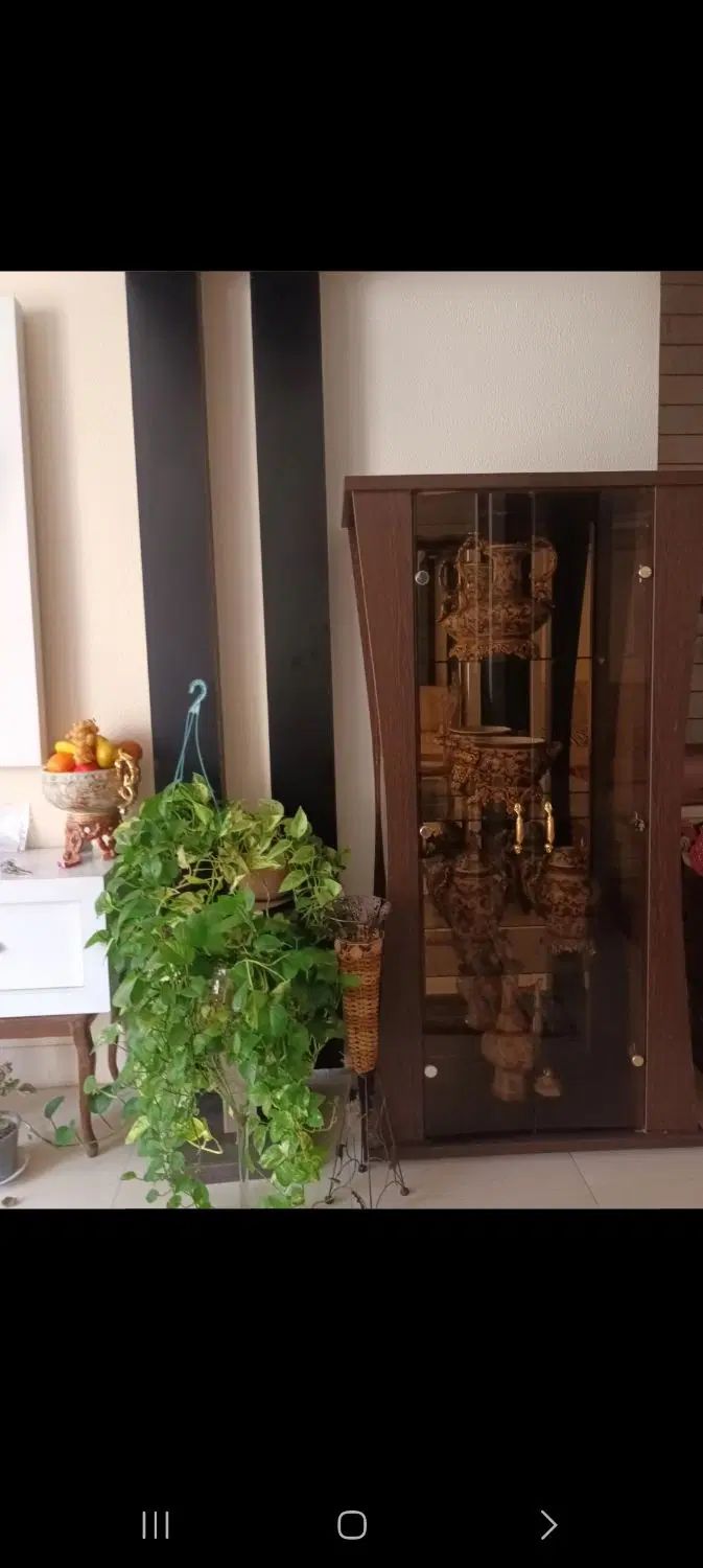 مبلمان ۹ نفره با ویترین بدون هیچ پارگی و خط و خش|مبلمان خانگی و میز عسلی|اصفهان, خوراسگان|دیوار