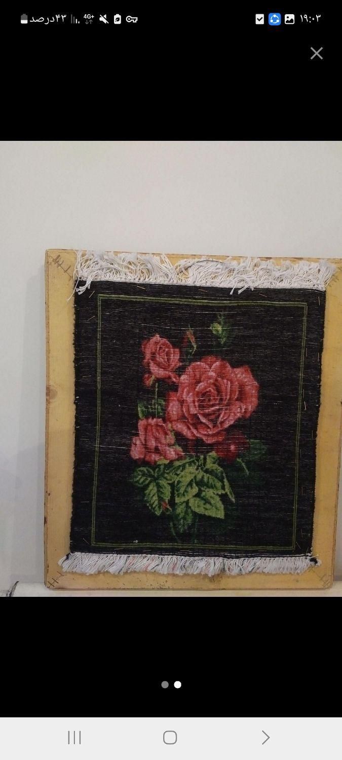 تابلو گل رز|تابلو فرش|فردیس, فردیس|دیوار