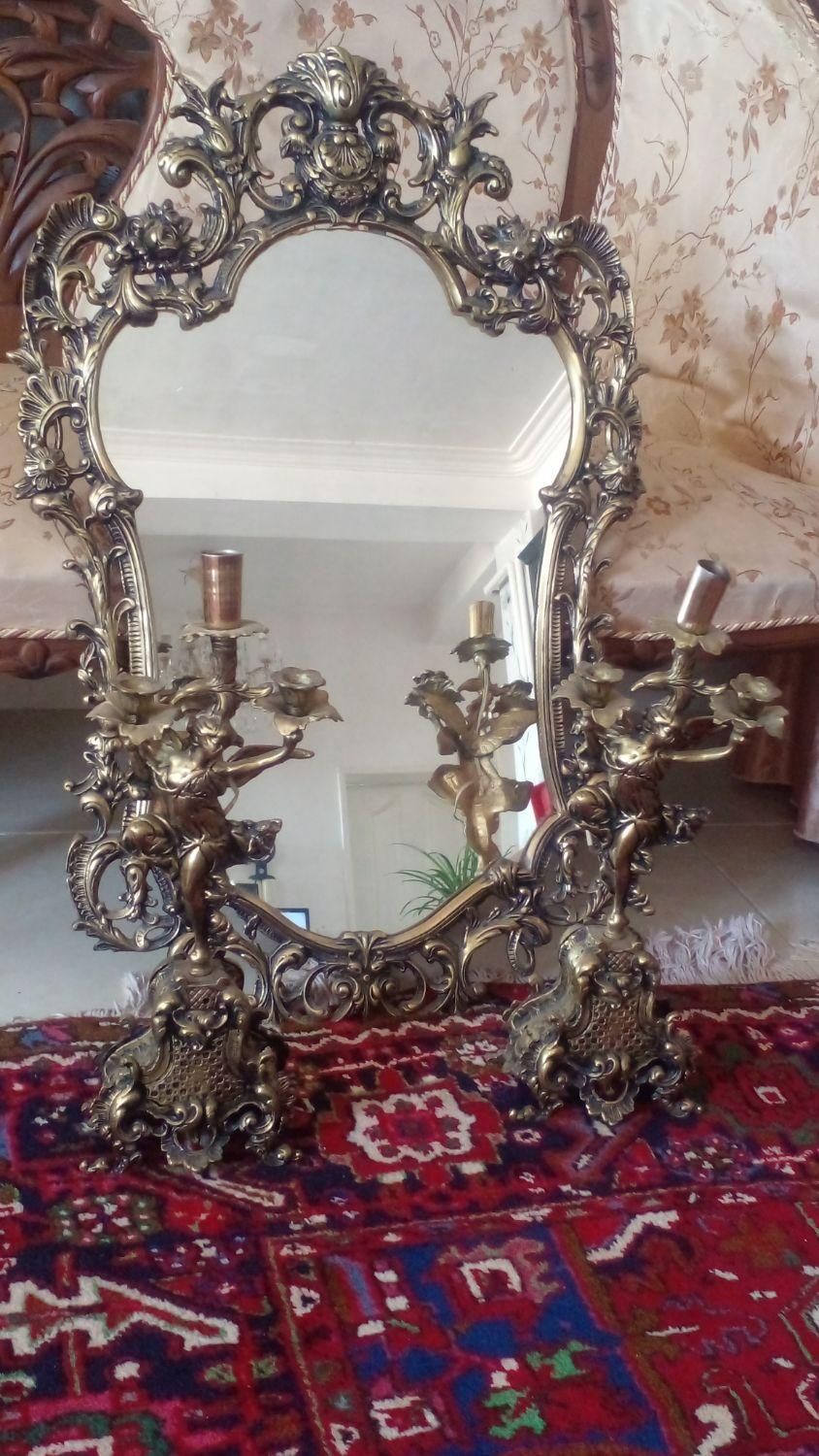 اینه شمعدان برنز|آینه|سهند, |دیوار