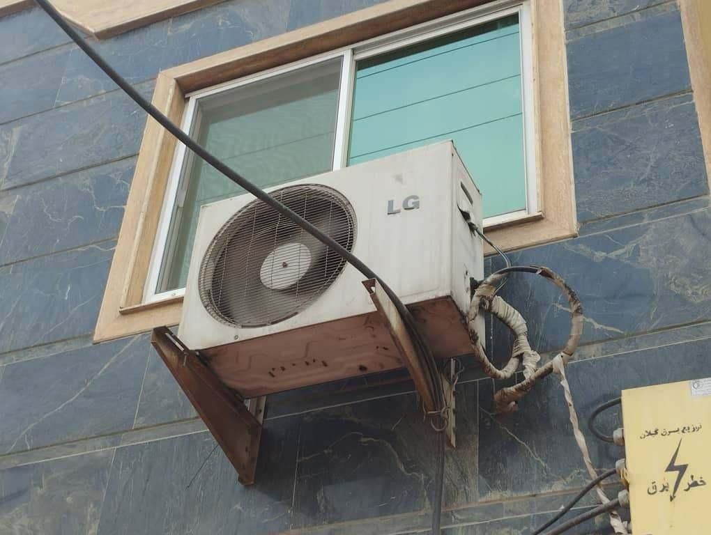 کولر ۲۶۰۰۰ ال جی کاملا سالم و آماده بکار|کولر گازی و فن‌کوئل|رشت, عینک|دیوار