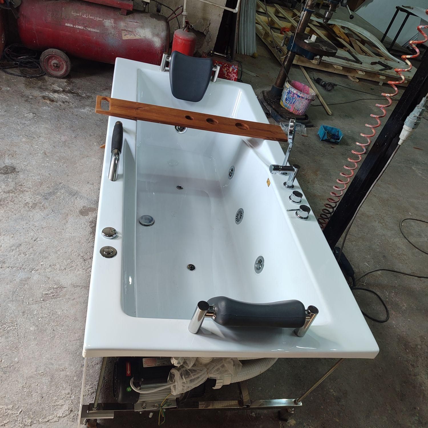 وان جکوزی حمام یک نفره لاو ۱۹۰×۸۵و۸۵×۱۹۰|لوازم حمام|محمدشهر, محمدشهر|دیوار