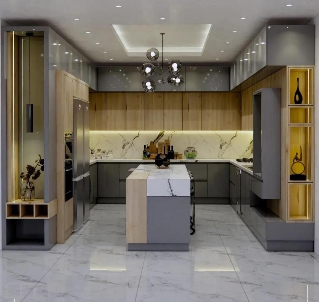 کابینت های گلاس|مصالح و تجهیزات ساختمان|کاشان, نوش آباد|دیوار