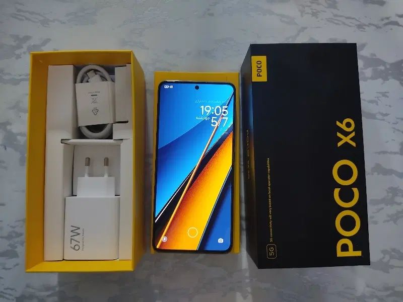 گوشی شیائومی Poco X6 5G درحدنو حافظهٔ 256 رام 12|موبایل|تهران, کیانشهر|دیوار