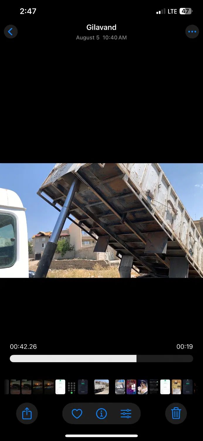 اتاق بار باری کمپرسی فلزی همراه جک ده تن انتی|قطعات یدکی و لوازم جانبی|خاوران, |دیوار
