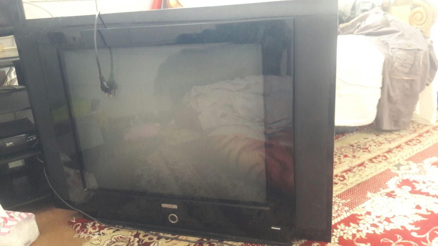 دوعدد تلویزیون یک پایه تلویزیون|تلویزیون و پروژکتور|کرمان, |دیوار