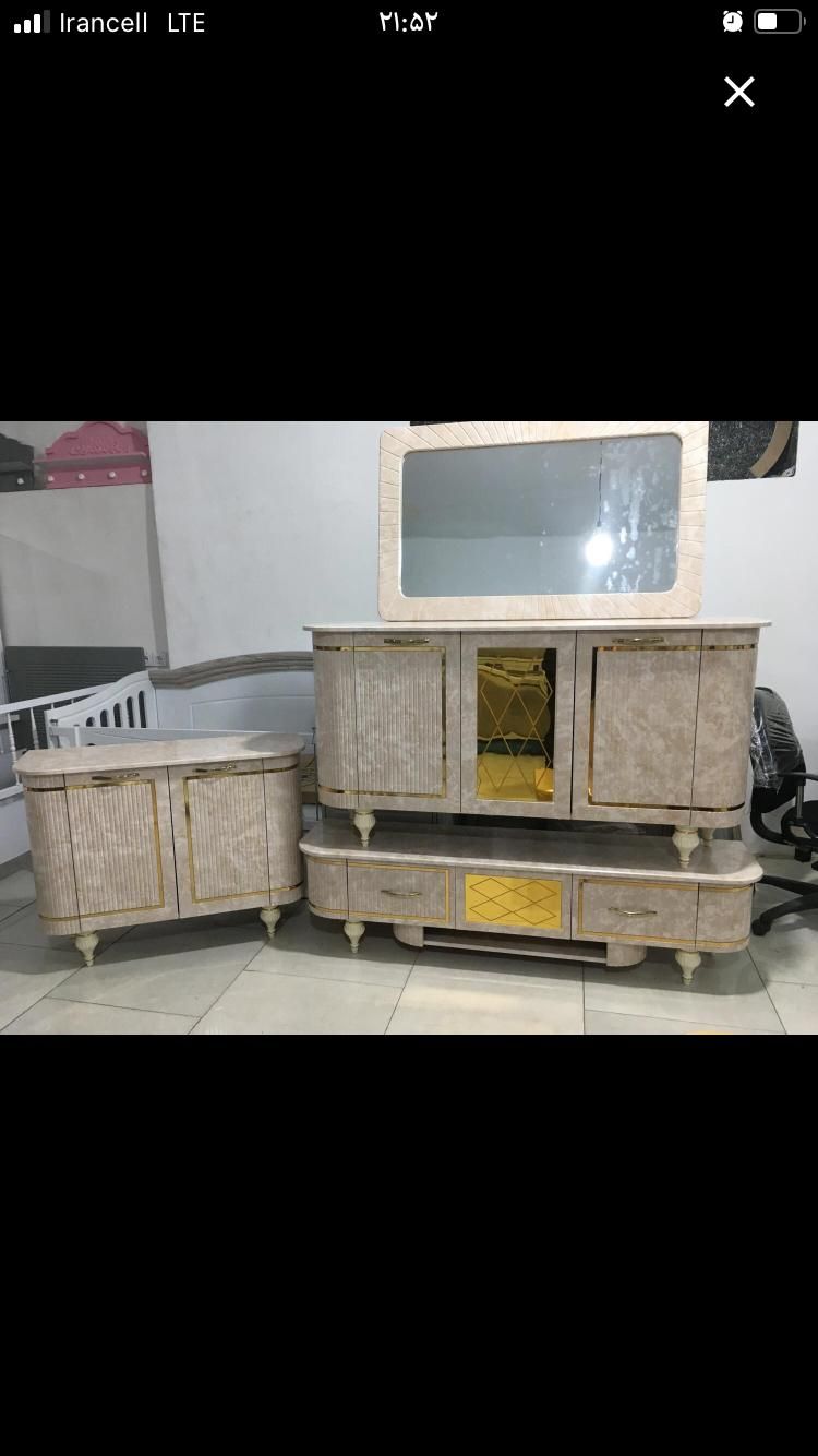 اینه کنسول+میزتلویزیون اونتوس|بوفه، ویترین، کنسول|مشکین‌دشت, |دیوار