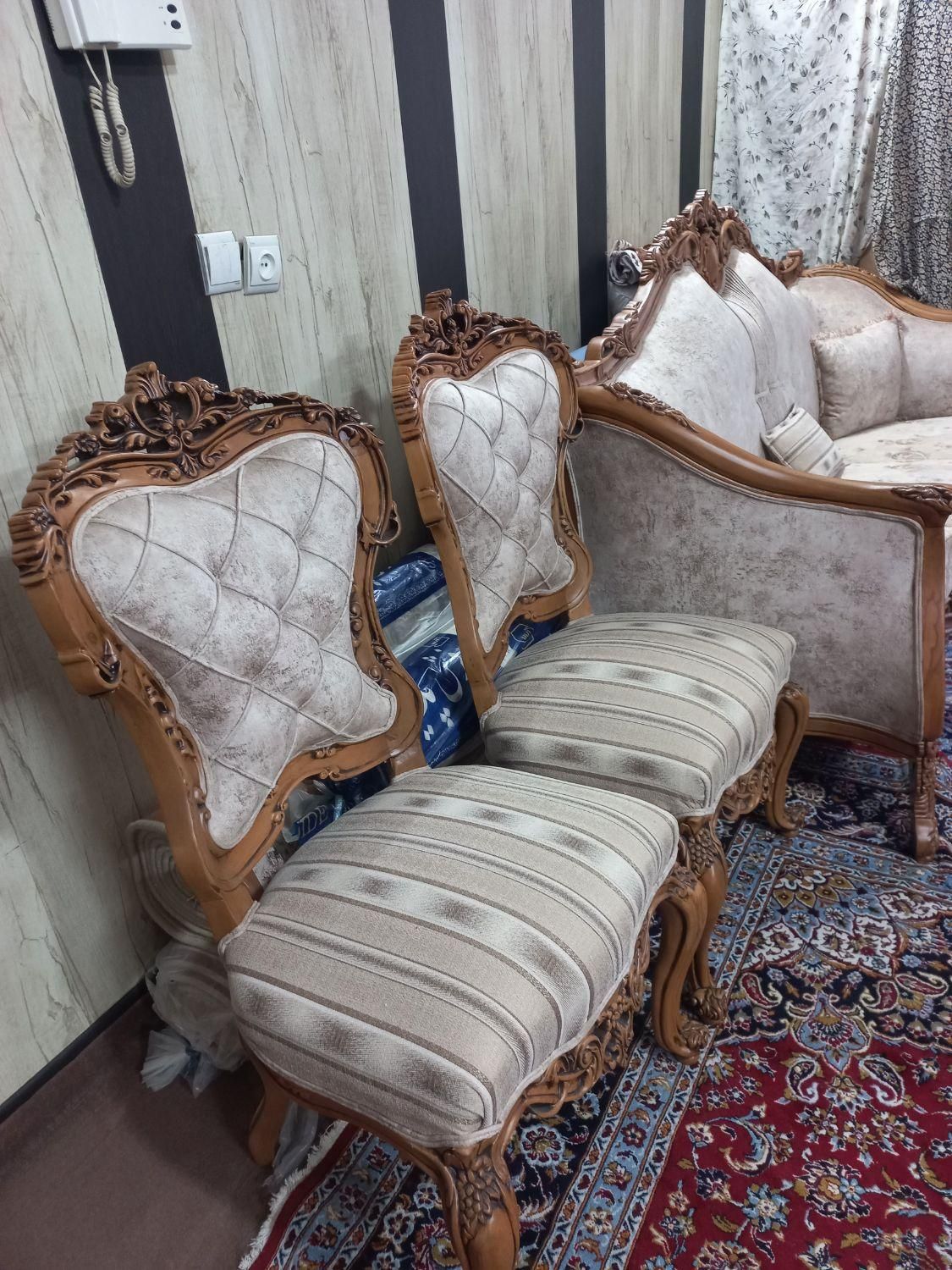 مبلمان میز ناهار ویترین|مبلمان خانگی و میز عسلی|اصفهان, نصرآباد|دیوار