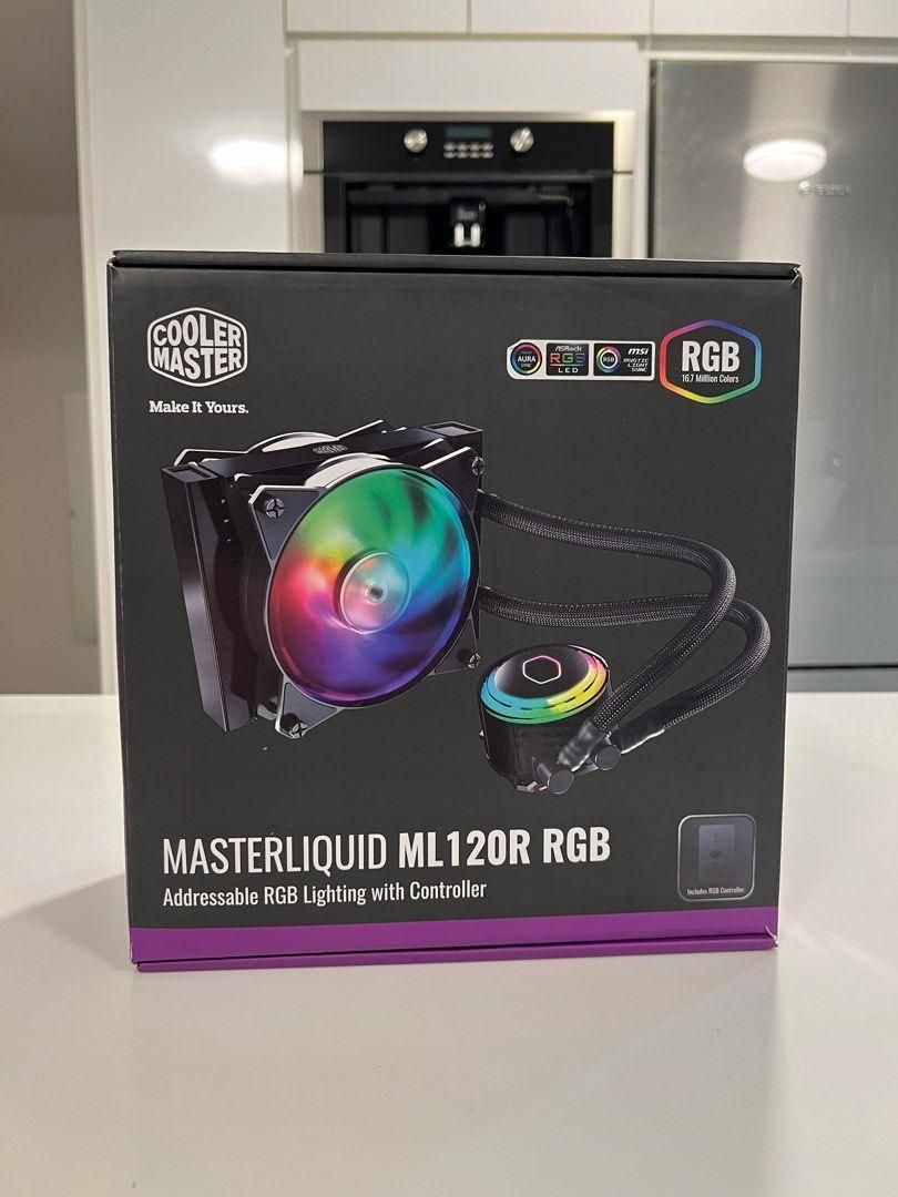 خنک کننده پردازنده Cooler Master ML120r rgb|قطعات و لوازم جانبی رایانه|اصفهان, احمدآباد|دیوار