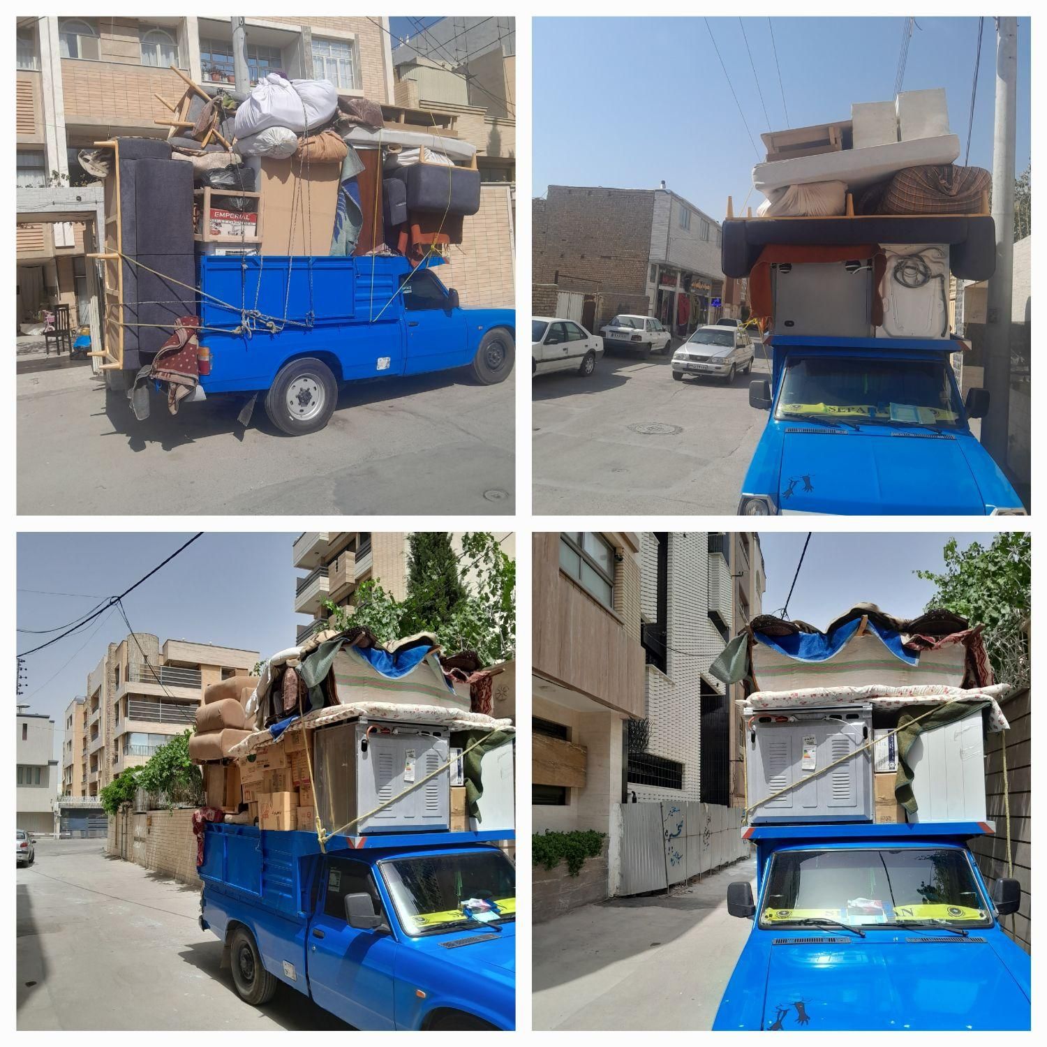 وانت تلفنی حمل ونقل وانت بار اثاث کشی کارگراثاث|خدمات حمل و نقل|اصفهان, کشاورزی|دیوار