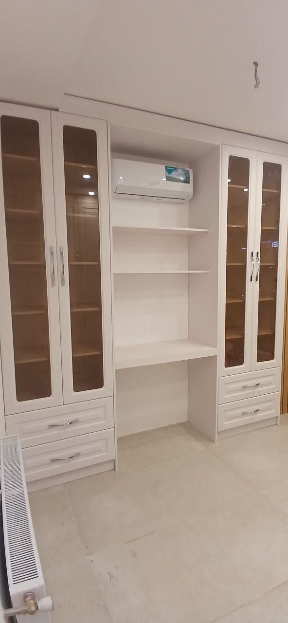 خورده کاری وساخت کابینت وکمددیواریmdf|خدمات پیشه و مهارت|قم, کلهری|دیوار