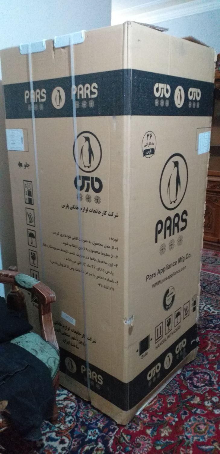 یخچال فریزر پارس پنگوئن ۱۶ فوت دو درب|یخچال و فریزر|تهران, سنگلج (شاپور)|دیوار