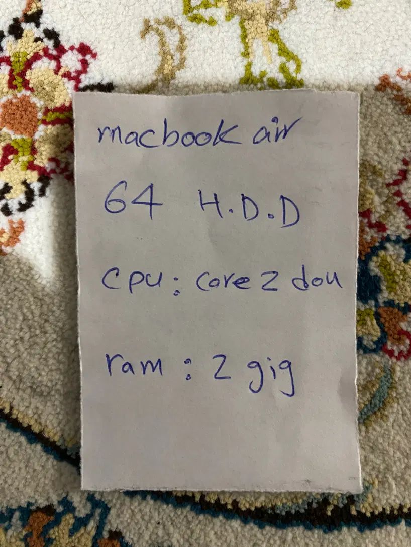 Macbook air|رایانه همراه|تهران, فلاح|دیوار