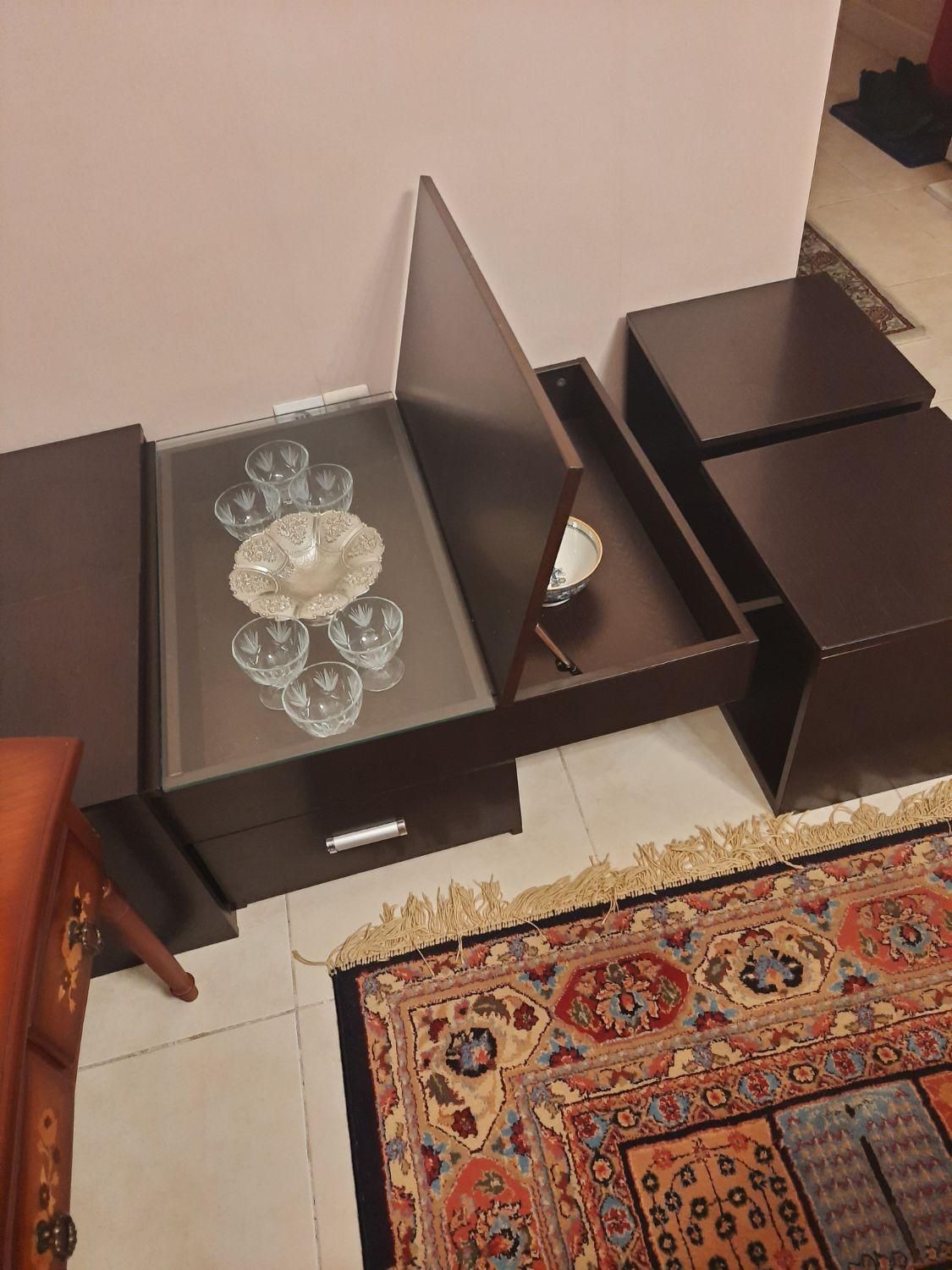 میز جلو مبلی و میز عسلی|مبلمان خانگی و میز عسلی|تهران, دریاچه شهدای خلیج فارس|دیوار