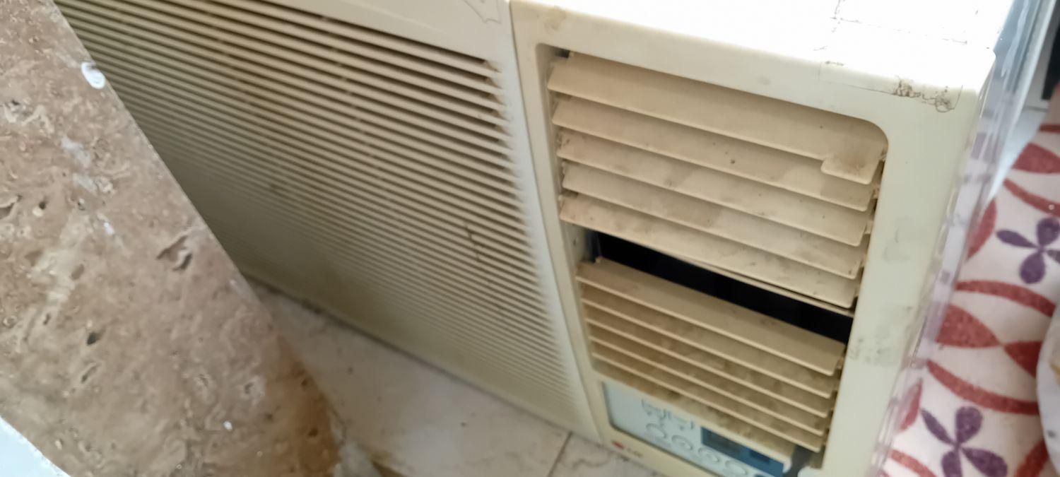 کولر پنجره ای ال جی|کولر گازی و فن‌کوئل|رشت, عینک|دیوار