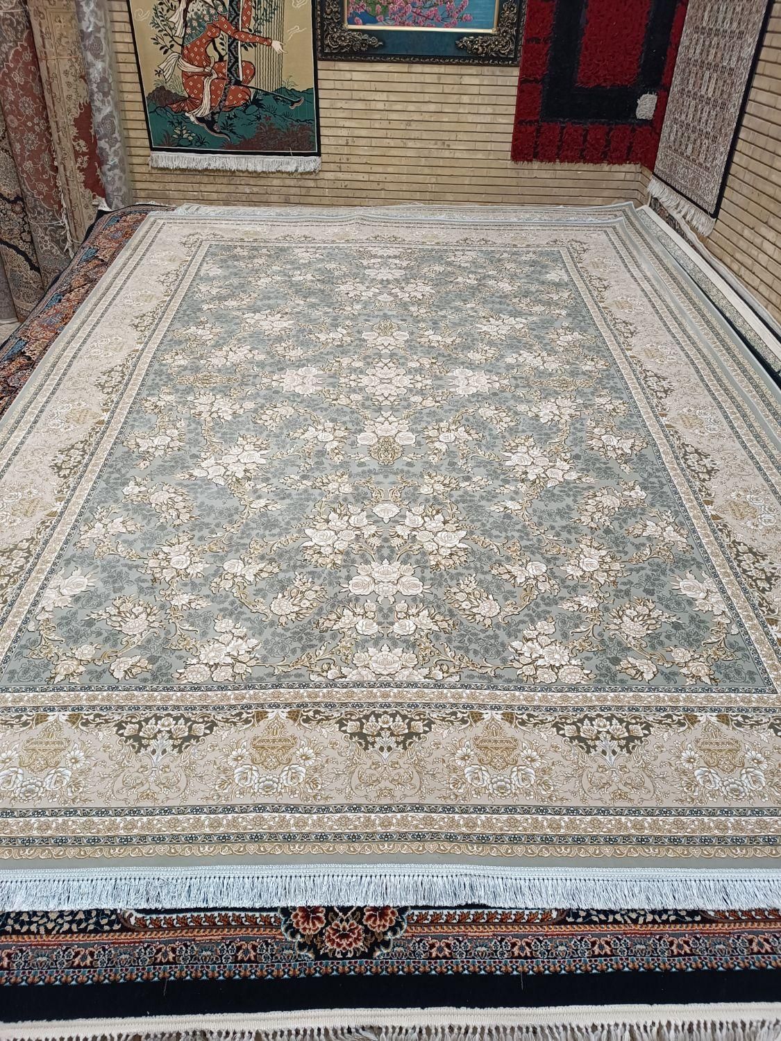 یک جفت ۹ متری طلاکوب نگین مشهد نوآکبند|فرش|مشهد, شهید مطهری|دیوار