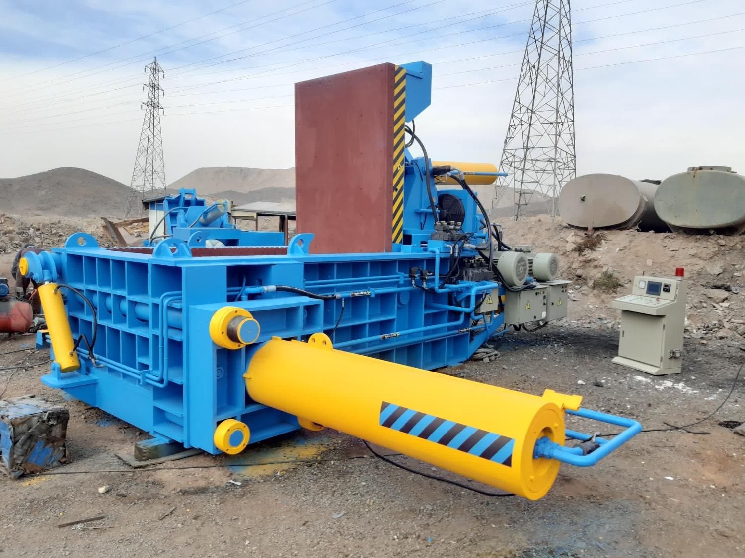 دستگاه پرس ضایعات آهن دستگاه پرس ضایعات فلزی|ماشینآلات صنعتی|تهران, شهرک رضویه|دیوار