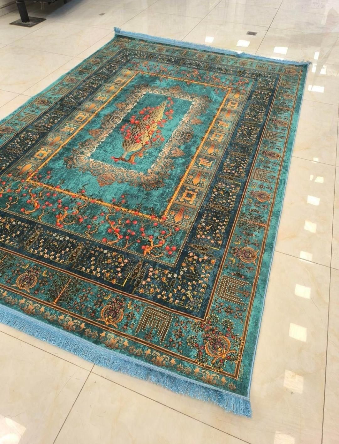 فرش فرشتگان طرح پتینه کرم ۱۲۰۰شانه اصل|فرش|شیراز, شهرک سراج‎|دیوار