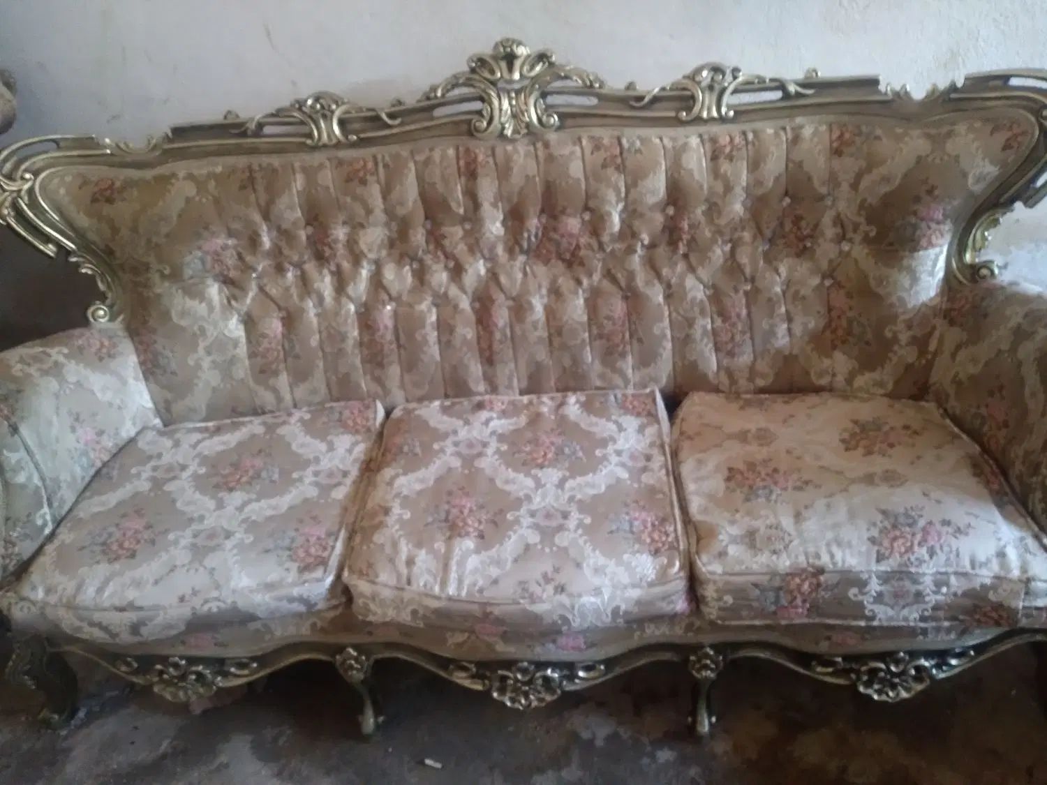 مبل استیل ۷ نفره|مبلمان خانگی و میز عسلی|رشت, احمد گوراب|دیوار