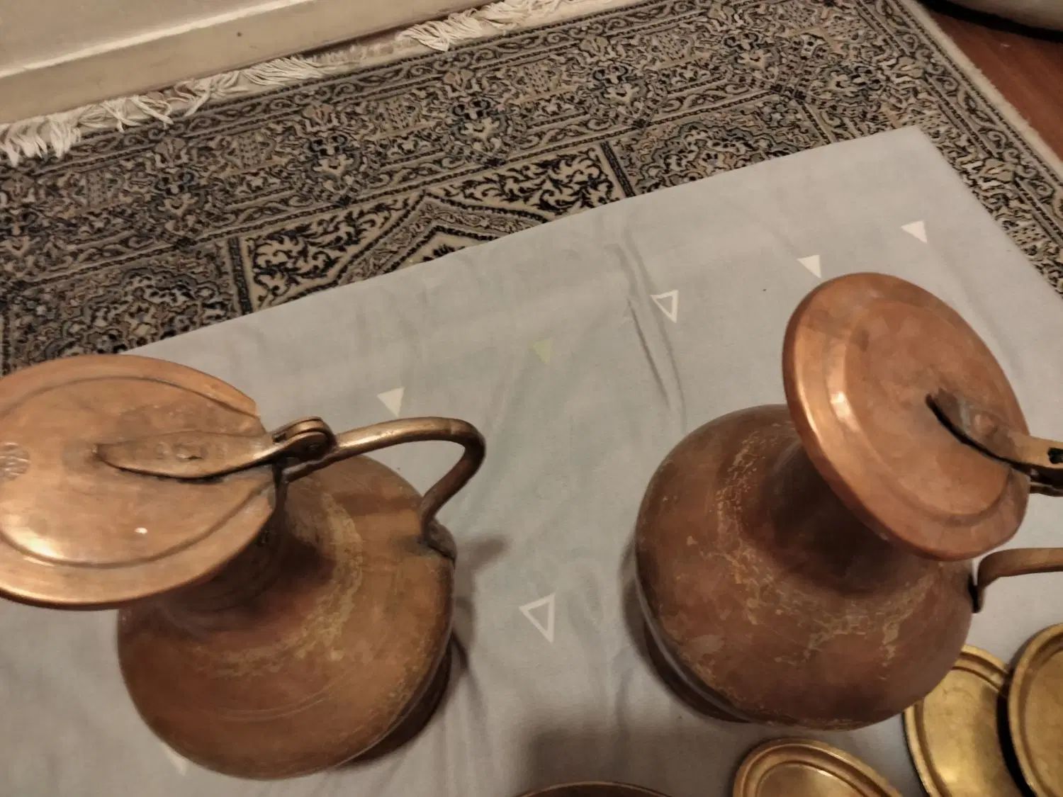 پارچ مسی عتیقه|ظروف سرو و پذیرایی|تهران, سردارجنگل|دیوار
