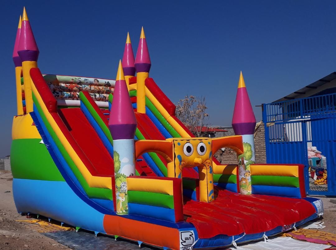 سرسره بازی قلعه بادی خانه بازی قصربازی|اسباب‌بازی بچه|تهران, فردوس|دیوار