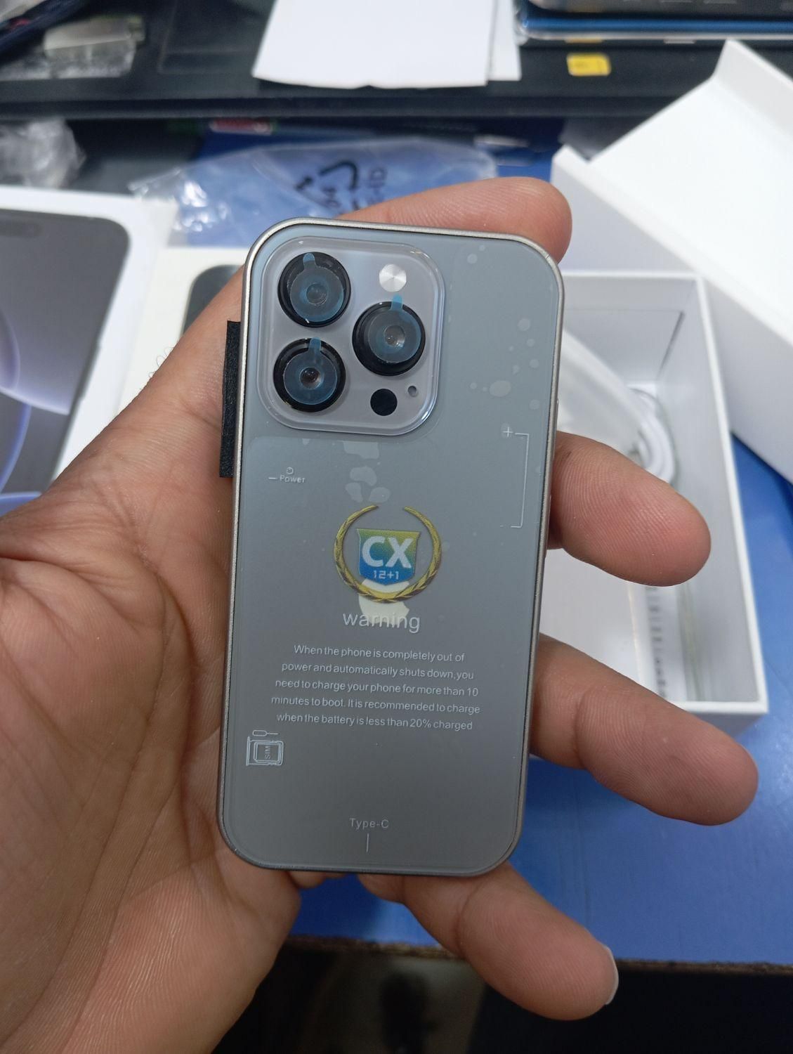 مینیiPhone 16 Pro Max فول کپی نو قیمت عالی|موبایل|رفسنجان, |دیوار