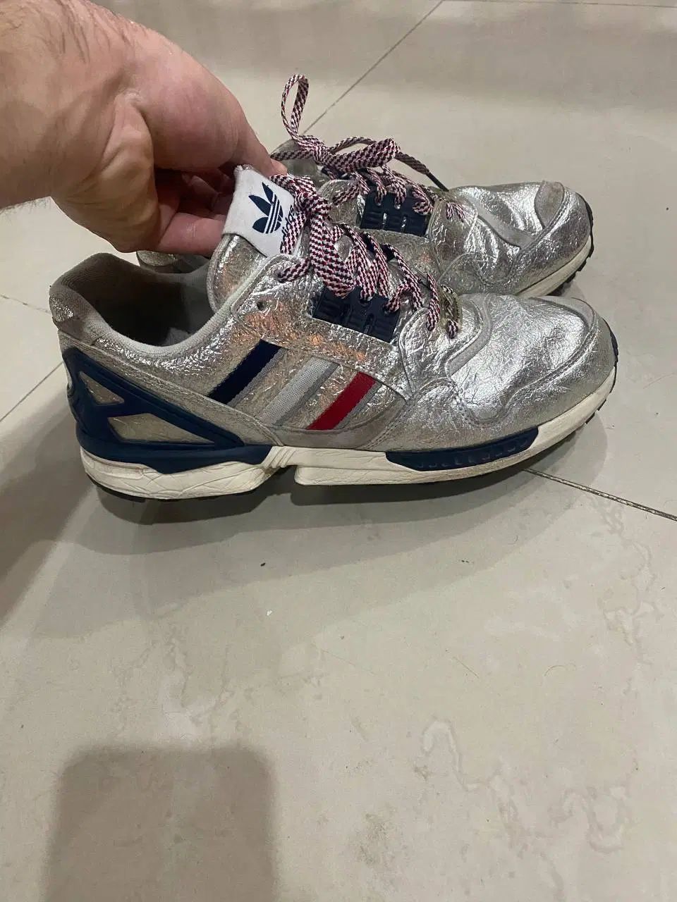 کتونی zx9000 زرورقی سایز 42.5|کیف، کفش، کمربند|تهران, جنت‌آباد شمالی|دیوار