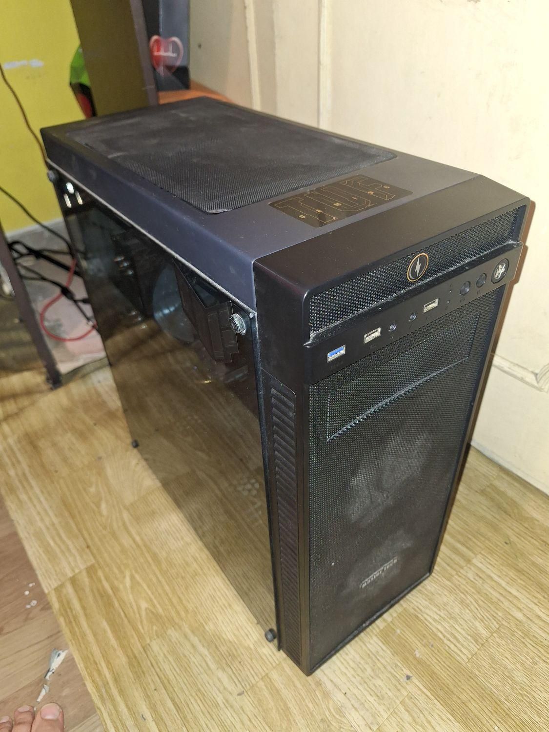 کیس گیمینگ case gaming با مانیتور|رایانه رومیزی|تهران, آبشار|دیوار