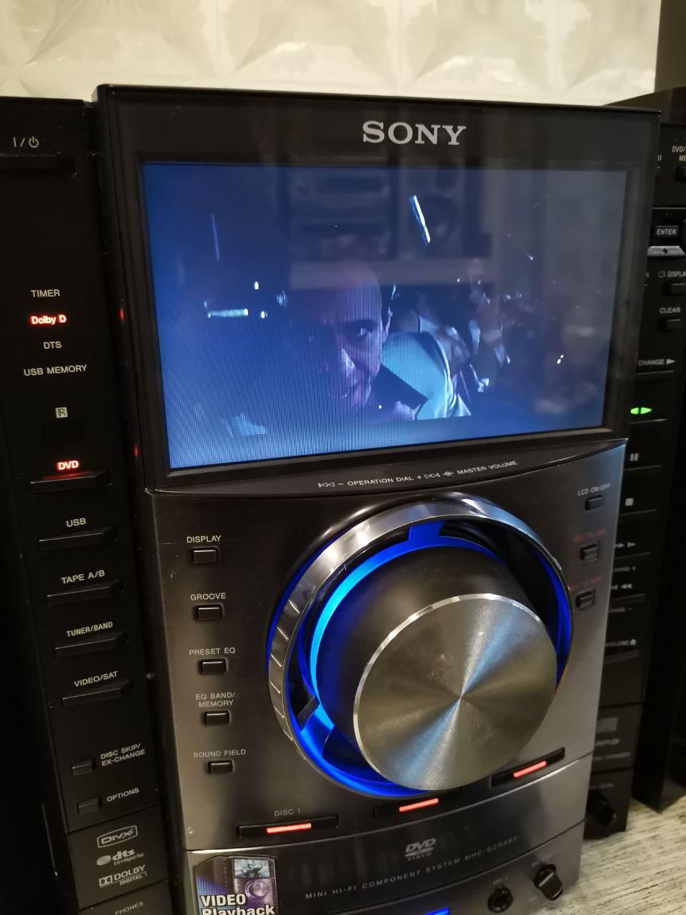 ضبط سونی مانیتوردار تصویری فلش فابریک بلوتوث 5500w|سیستم صوتی خانگی|گرگان, |دیوار