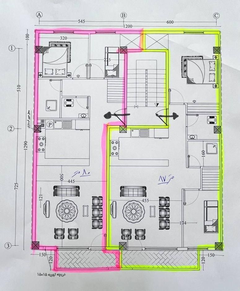 پیش فروش/فاز۲/پرند/۸۷ و ۸۳متر/جنوبی|پیشفروش املاک|سهند, |دیوار