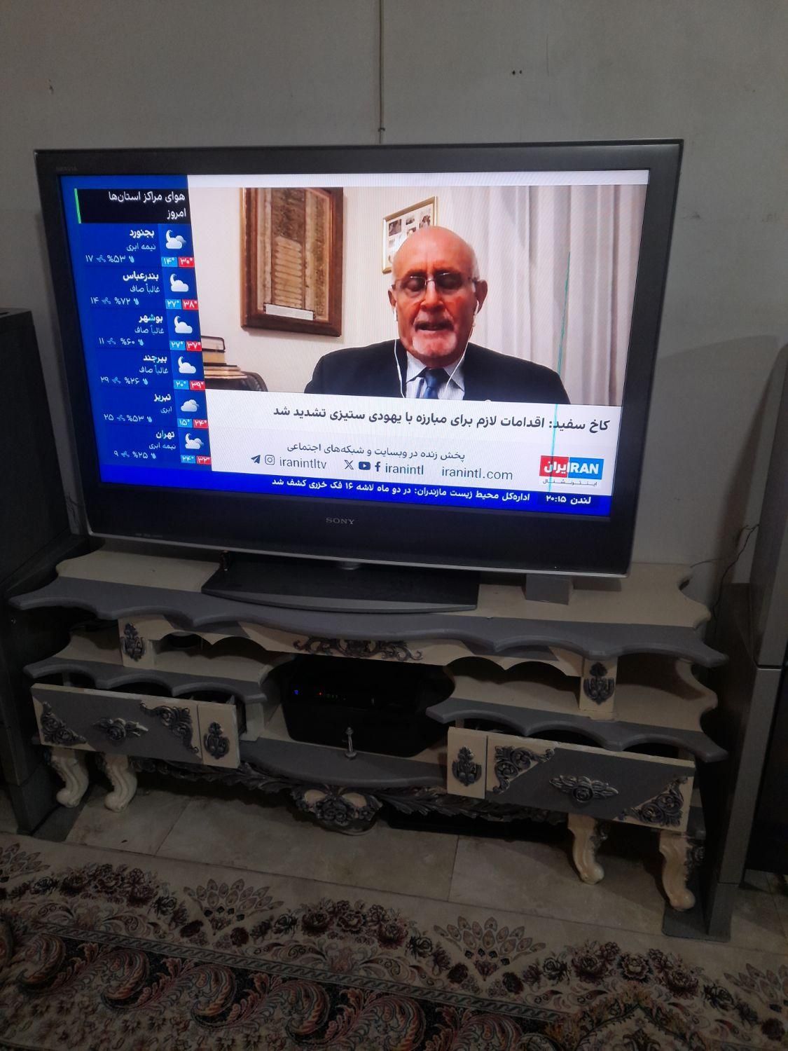 تلوزیون سونی 46بسیار با کیفیت ژاپن|تلویزیون و پروژکتور|قدس, شهر‌قدس|دیوار