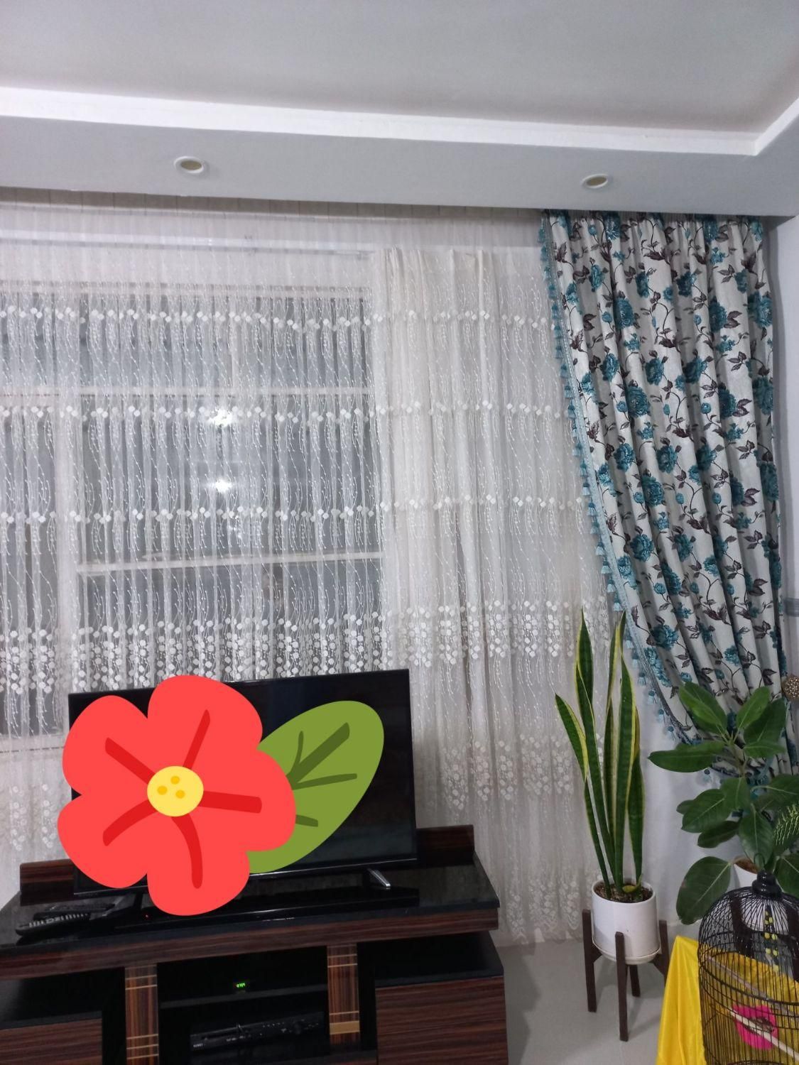 پرده درحدنو|پرده، رانر، رومیزی|مشهد, منزل آباد|دیوار
