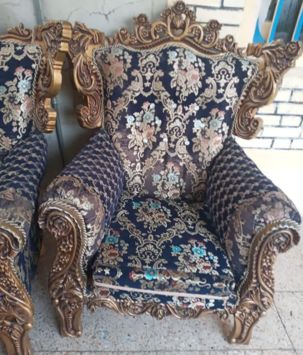 مبل سلطنتی شیک|مبلمان خانگی و میز عسلی|دهدشت, |دیوار