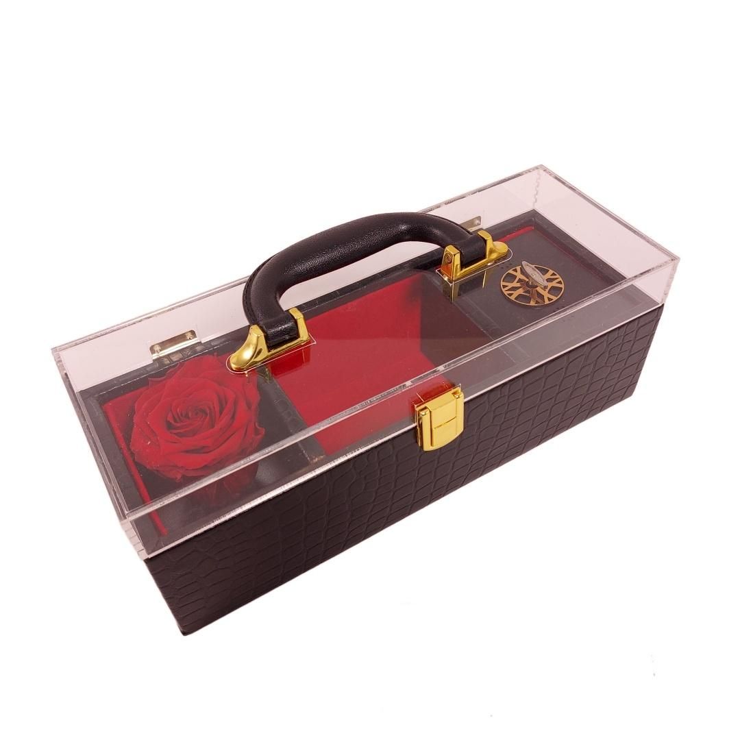 باکس گل رز جاودان مدل ترنم هدیه کادو تولد ولنتاین|گل و گیاه طبیعی|تهران, دولاب|دیوار