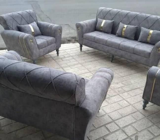 مبل ۷نفره|مبلمان خانگی و میز عسلی|صدرا-فارس, فاز ۱|دیوار