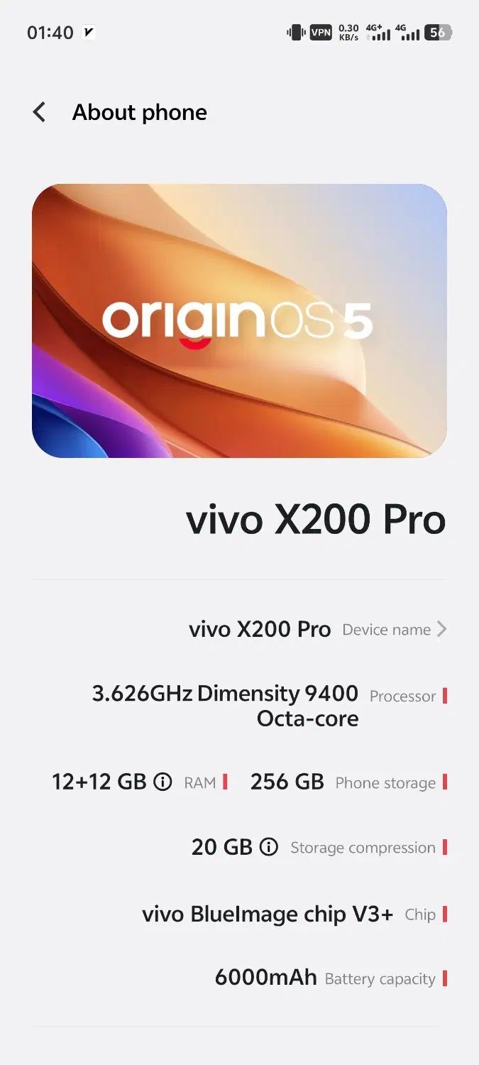 vivo x200 pro 256 gig رجیستر شدە|موبایل|تهران, آبشار|دیوار