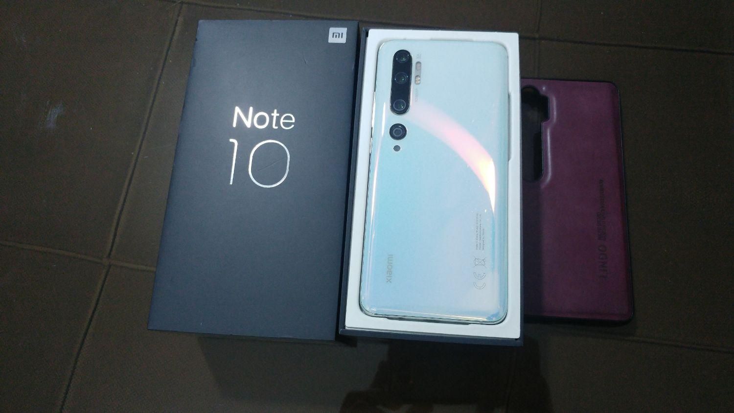 شیائومی Mi Note 10 ۱۲۸ گیگابایت فقط معاوضه|موبایل|تهران, افسریه|دیوار