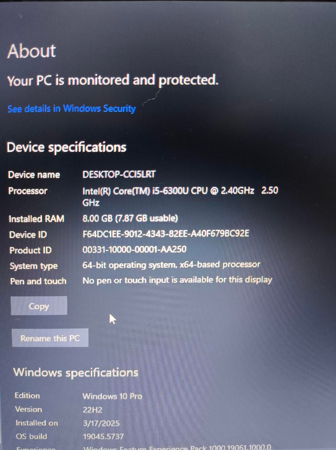 لپ‌تاپ Lenovo ThinkPad X260 . تمیز و آماده به کار|رایانه همراه|زابل, |دیوار