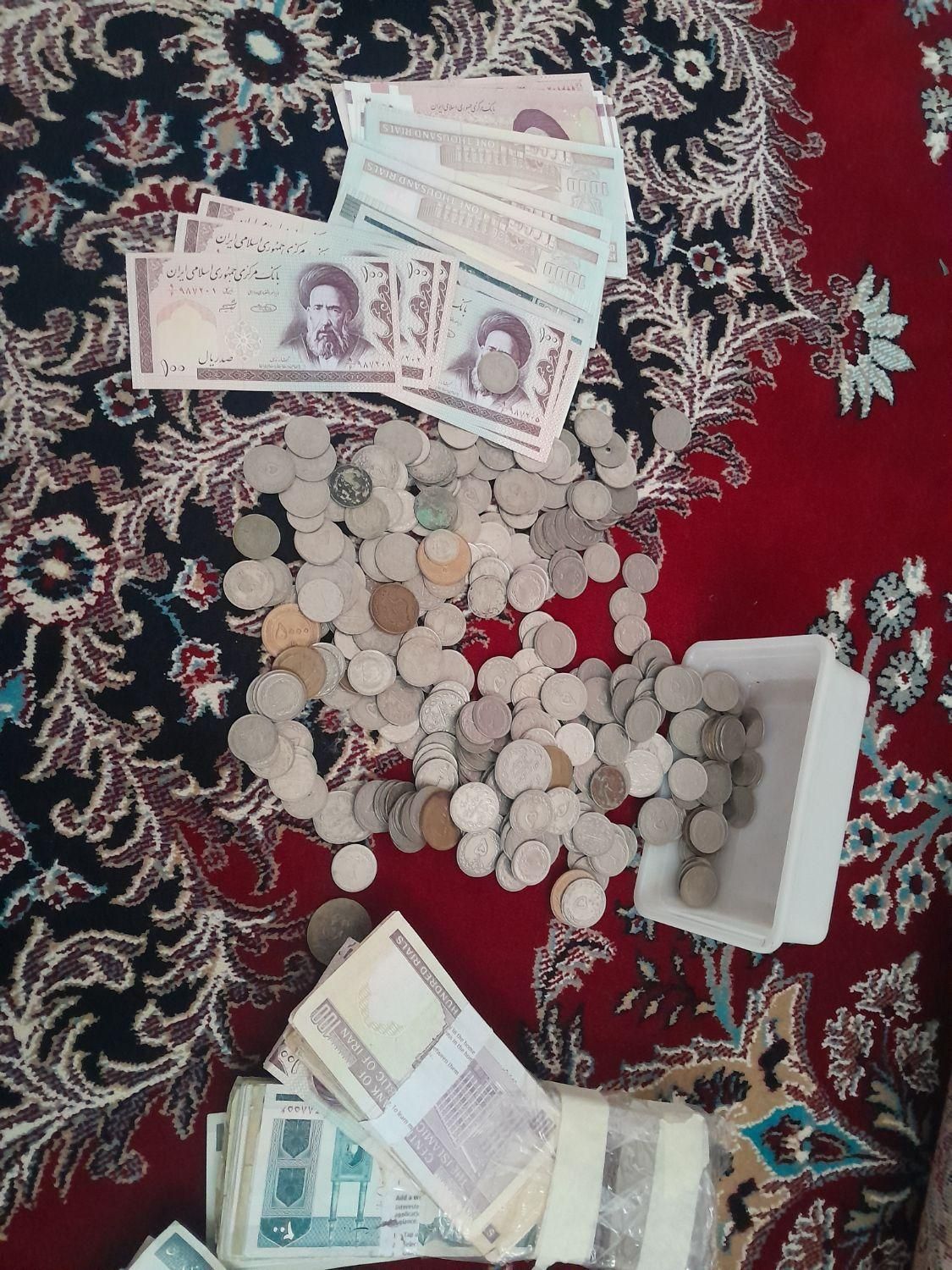 سکه واسکناس قدیمی|کلکسیون سکه، تمبر، اسکناس|تهران, اکباتان|دیوار