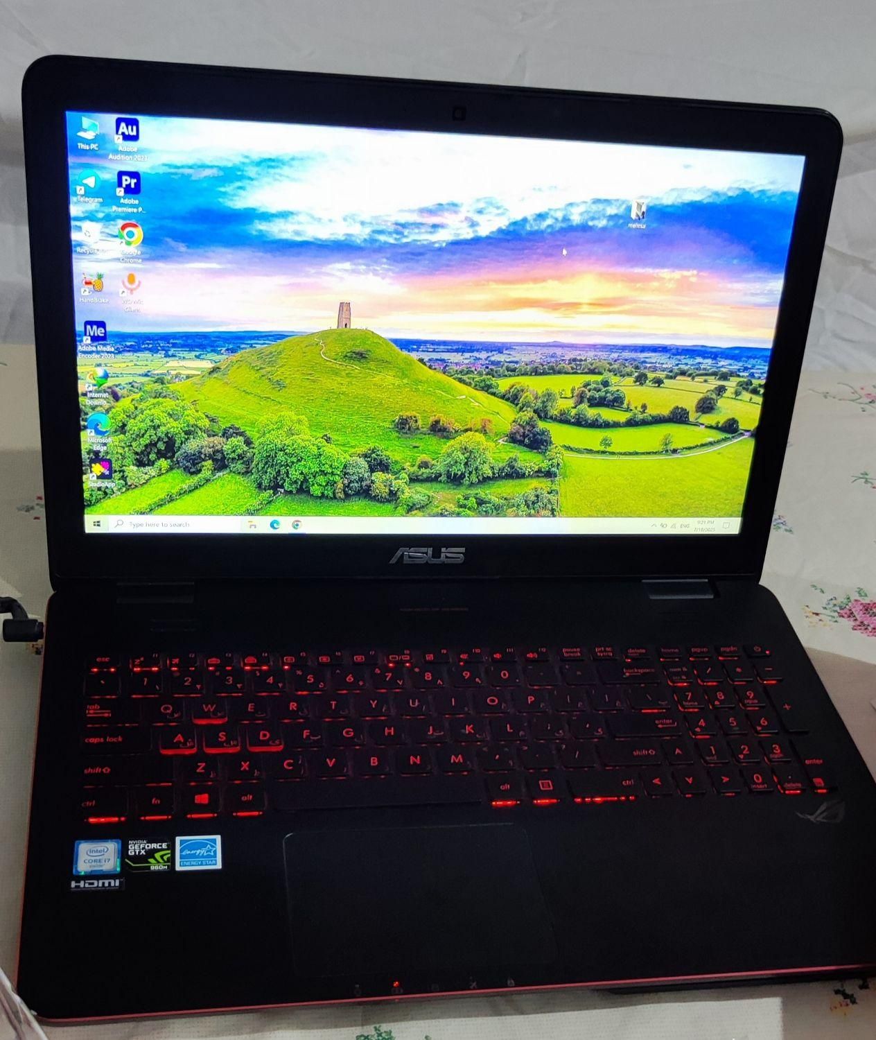 لپ تاپ گیمینک ایسوس  ASUS G551VW|رایانه همراه|تهران, دردشت|دیوار