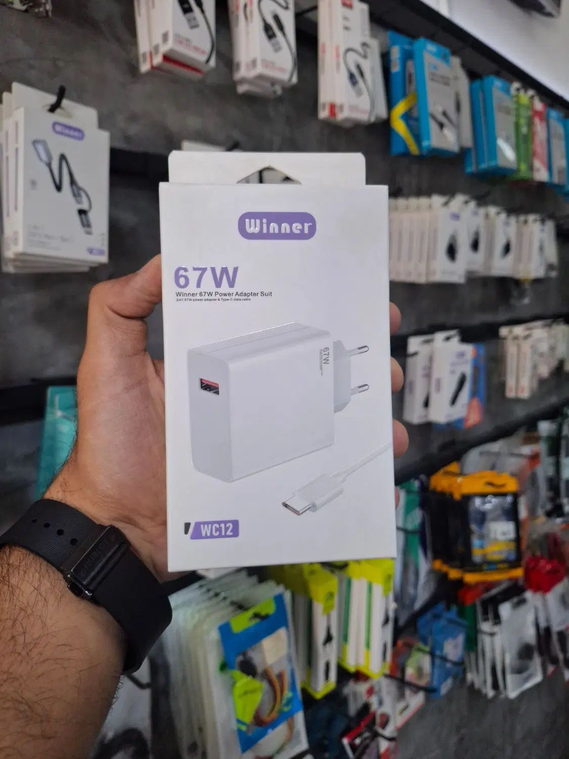 آداپتور سوپر فست شارژ 67W به همراه کابل اصلی|لوازم جانبی موبایل و تبلت|فردیس, فردیس|دیوار