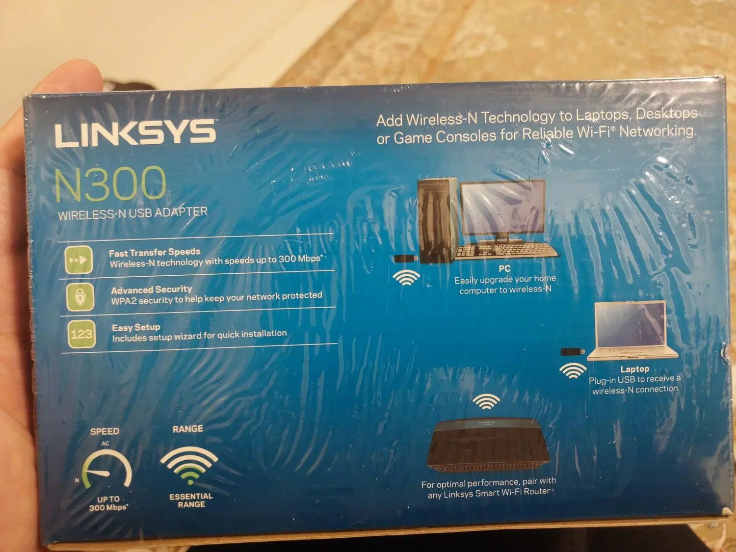 Linksys N300 Wireless-N USB. یو اس بی لینوکس|مودم و تجهیزات شبکه|تهران, قلهک|دیوار