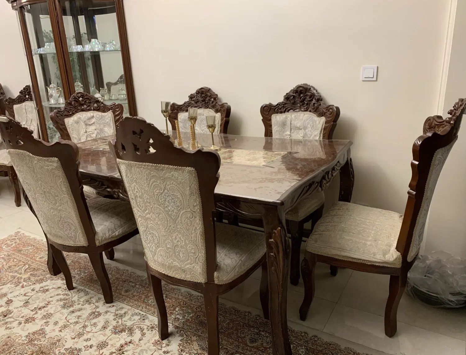 مبل و میز ناهار خوری ست|مبلمان خانگی و میز عسلی|تهران, دانشگاه شریف|دیوار