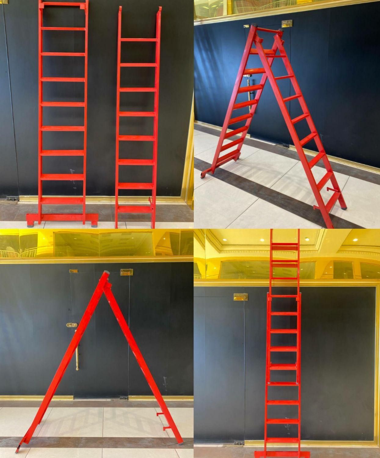 نردبان کشویی پله پهن *فروشگاه پدر و پسر*|ابزارآلات|تبریز, |دیوار