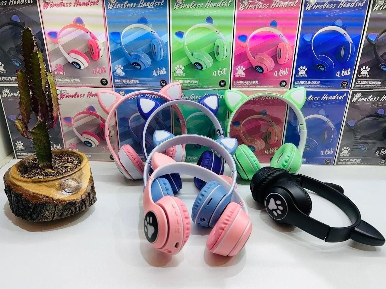 هدفن خرگوشی هدفون عروسکی هدست گربه ای بلوتوثی|لوازم جانبی موبایل و تبلت|مشهد, کوی سیدی|دیوار