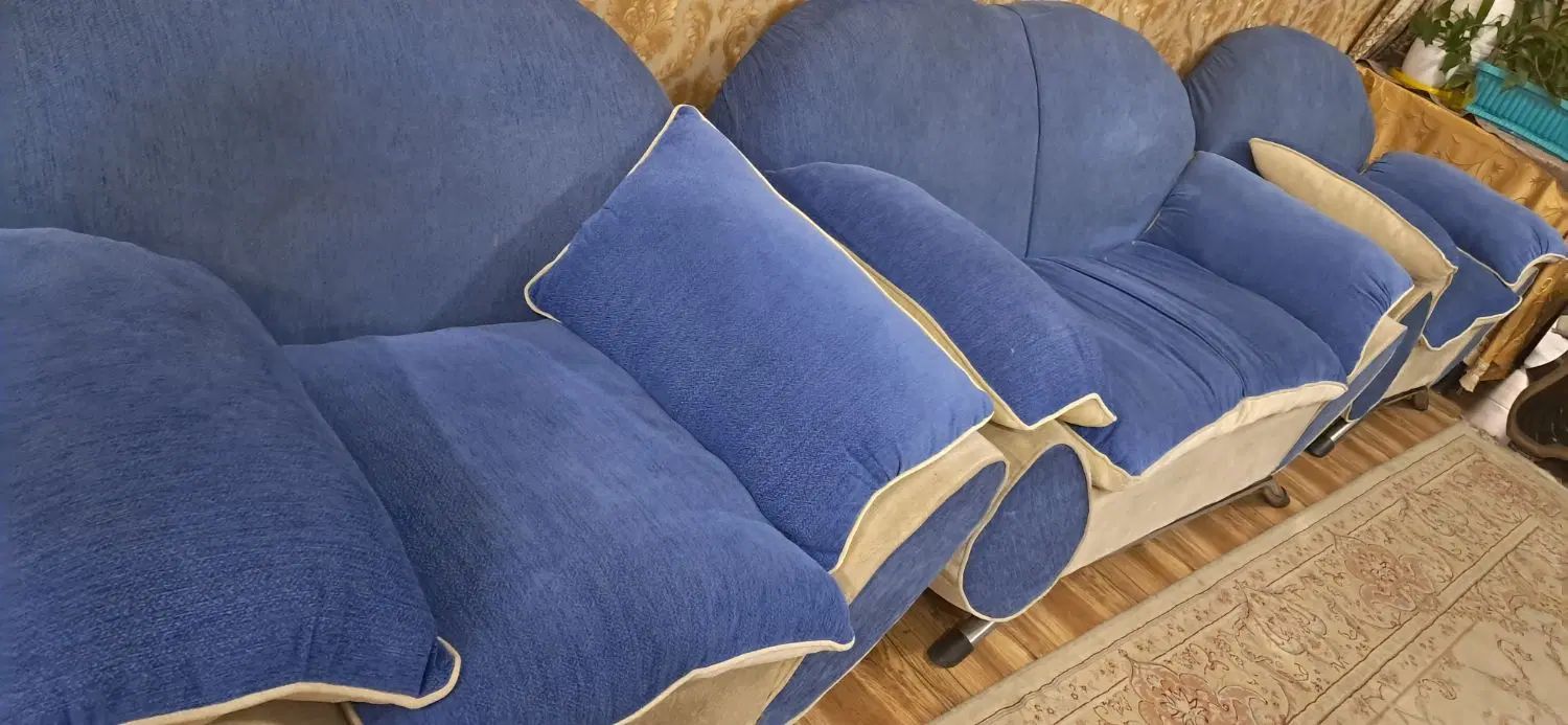 مبل ۴نفره|مبلمان خانگی و میز عسلی|کرج, حسن آباد|دیوار