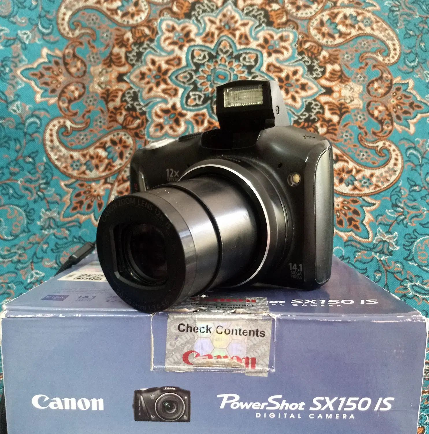 دوربین کنون SX150 درحدآک مناسب بلاگری هدیه آموزش|دوربین عکاسی و فیلم‌برداری|تهران, چیتگر جنوبی|دیوار