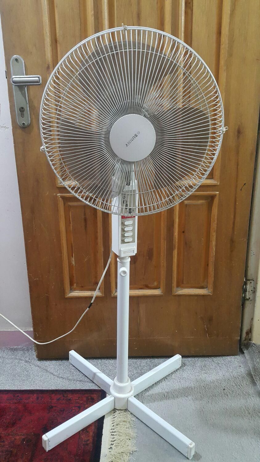 پنکه ایستاده مارک سانی ژاپنی قدیمی اصل|پنکه و تصفیه‌کنندهٔ هوا|اهواز, زیتون کارمندی|دیوار