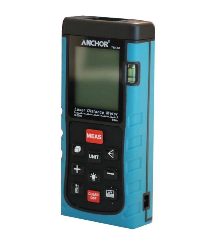 متر لیزری  شیب زن 80 متری آنکور مدل TM80|ابزارآلات|نسیم‌شهر, |دیوار